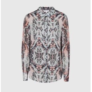 Reiss Emmy Paisley Printed Button Down Shirt 2